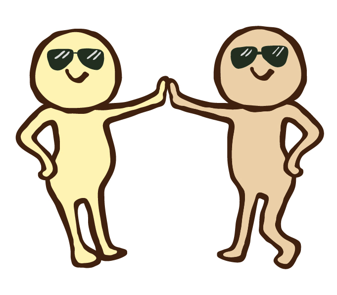 悪の友達
